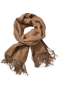 SKSL004 design pure color imitation cashmere scarf tassel scarf manufacturer detail view-8